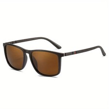 Stylische Sonnenbrille Polarisiert Braun Matt Gläser dark Italy Cool 5415 DBR
