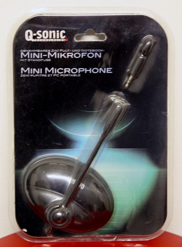 Sonic mini mikrofon - q-sonic, mini-mikrofon