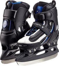 Schlittschuhe Größe 38 - 39 L. A. Sports Eishockeyschuhe wasserdicht Softboot