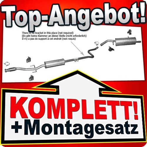 Auspuff für citroen - citroen, ii