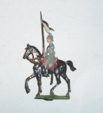 Zinn-Flachfigur, Kavallerist