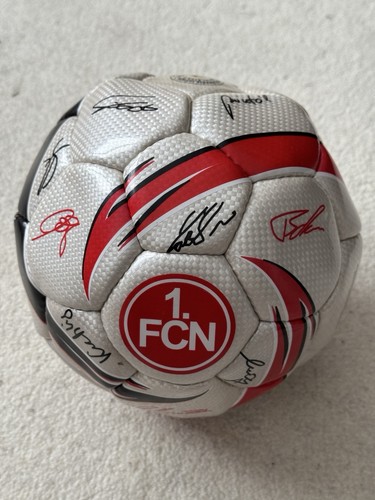 Nürnberg signierter ball - 1.fc,