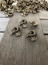 6 Stück messing antik