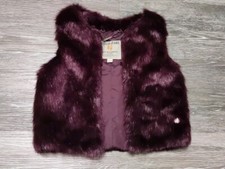 Weste Kinder Mädchen Bekleidung Winter 104/110 Felloptik