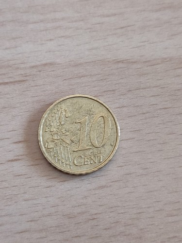 Euro cent 2002 die - 10,