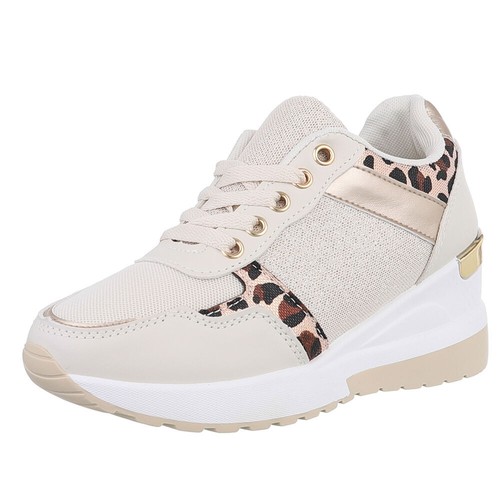 Damen low top sneaker mit - sneaker,