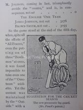 Cricket Motiv DER NEUE