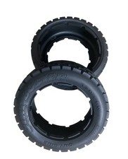 2er Set KM Dirt Buster Reifen vorne 170mm x 60mm HPI u. Rovan Baja u.a. NEU