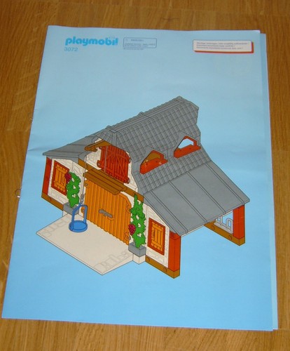 Playmobil 3072 bauplan - 3072,