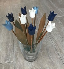 Holzblumen Tulpen aus Holz
