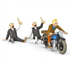 Tim und Struppi Motorrad Tim