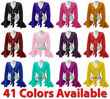 Satin Bauchtanz Krawatte Top