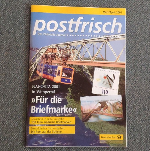 Postfrisch märz april 2001 - märz/april,