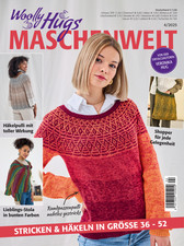 Woolly Hugs MASCHENWELT 04-2025 Stricken und Häkeln Gr. 36-52