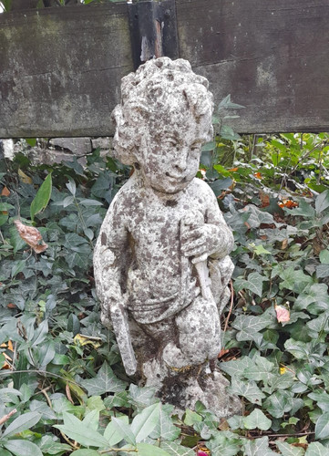 Garten skulptur statue kind - skulptur,