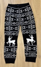 CONLEYS Strick Leggings mit Norweger Muster Gr. 38 / M