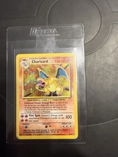 Glurak - Charizard WOTC Pokemon Karte TCG 4/102 Rare Holo Base Set /E85