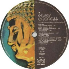 Devadip - Oneness Silver Dreams-Golden Real LP Album Gat Vinyl Sc