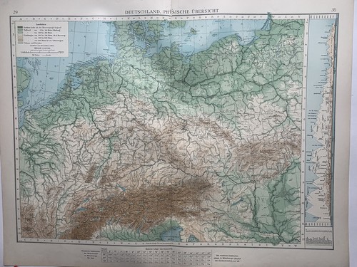 1899 physische karte von - 1899,
