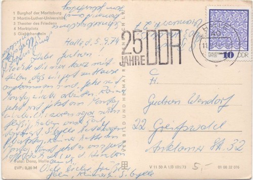 Ddr mit maschinenstempel - ddr,,