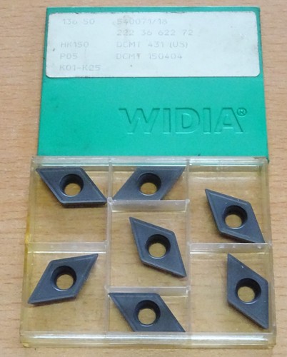 Widia drehplatten dcmt - 7,