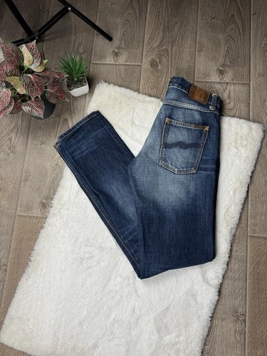 Men nudie jeans navy - men,
