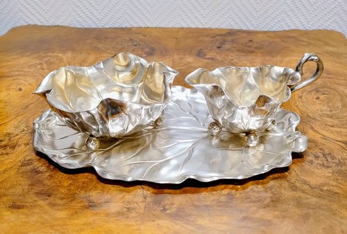 Antik jugendstil zucker milch - jugendstil,