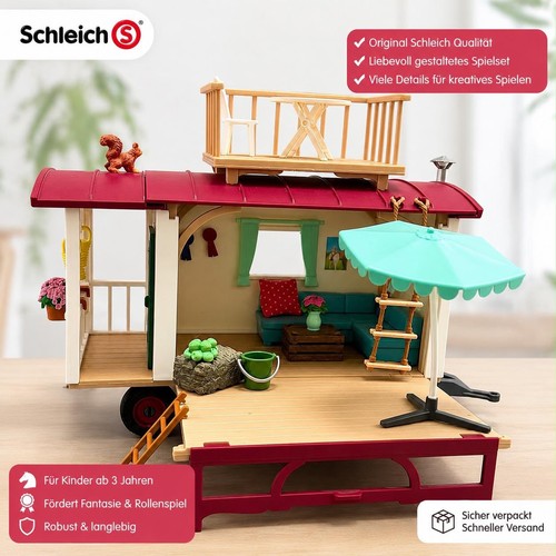 Schleich wohnwagen - wohnwagen, /