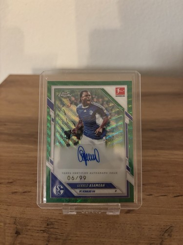Topps chrome gerald asamoah - chrome,