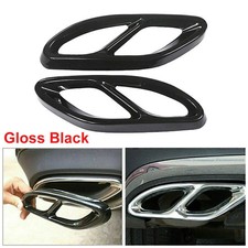 2x Auspuffblende für Mercedes