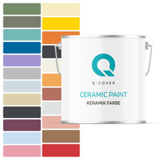 Wandfarbe Keramik Mattfarbe