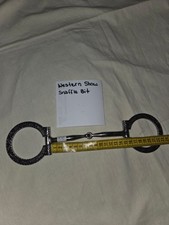 Western show snaffle bit - western, show-snaffle
