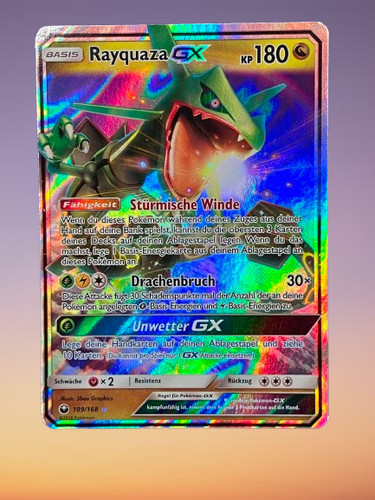 Pokémon rayquaza holo - pokémon,