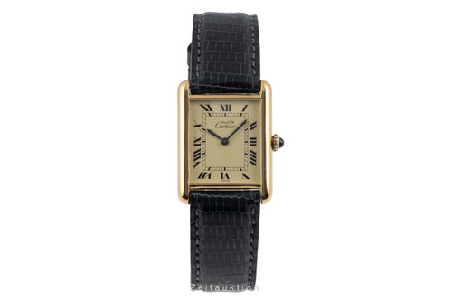 Cartier must tank - must, vermeil
