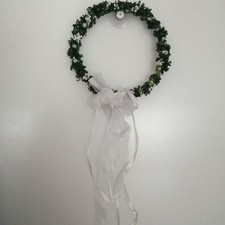 Bankanhänger Haarkranz