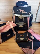 Schulranzen Set Mädchen Sammies Sporttasche Sportbeutel Ranzen Schule Pferd