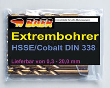 Spiralbohrer Baer Metallbohrer HSSE Bohrer DIN 338 Stahlbohrer Cobalt Stahl Wahl