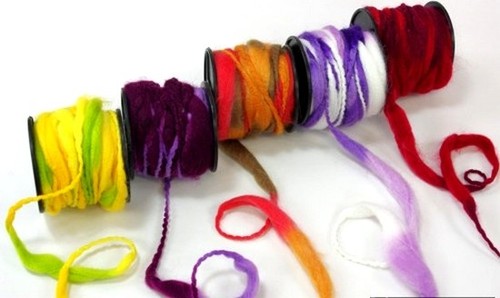 Flammengarn wollkordel - *,