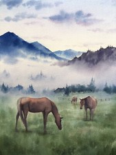 Originales Gemälde, 30x40 cm