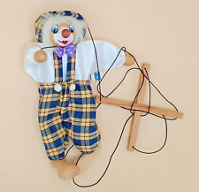 Vintage Clown als Marionette Volks-u. Raiffeisenbank Werbefigur