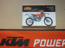 KTM Bedienungsanleitung 400 520 SX MXC EXC Racing Buch Reperaturbuch