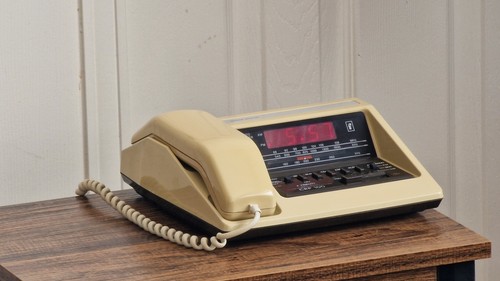 Fidelity telephone alarm clock - fidelity,
