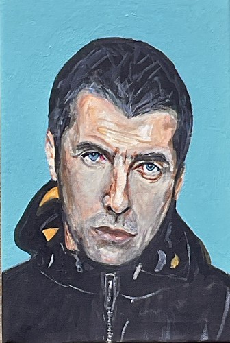 Liam gallagher gemälde - liam,