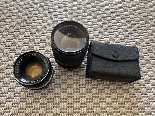 Konica hexanon 100mm - hexanon, ar