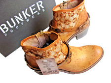 BUNKER echt LEDER Stiefelette