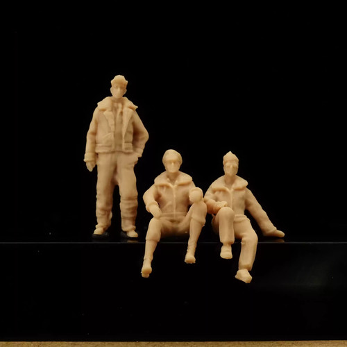 Eigenbau 48 wwii pilot - 1:72,