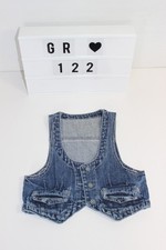 Mädchen Jeans Bolero Weste