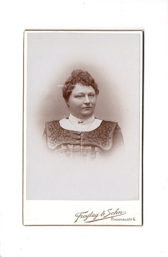 Cdv foto damenportrait - damenportrait,