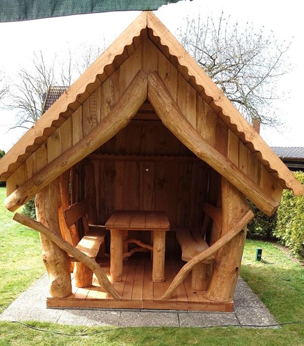 Holzpavillon gartenhütte - holzpavillon,