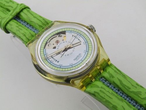Swatch automatic green tiger - green,